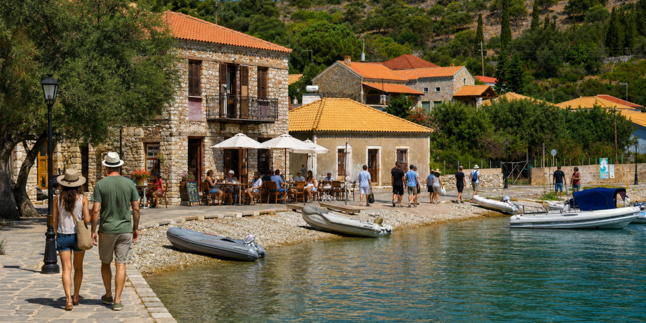 Καστός: Στο Ιόνιο με διάφανα νερά και ήσυχο λιμάνι